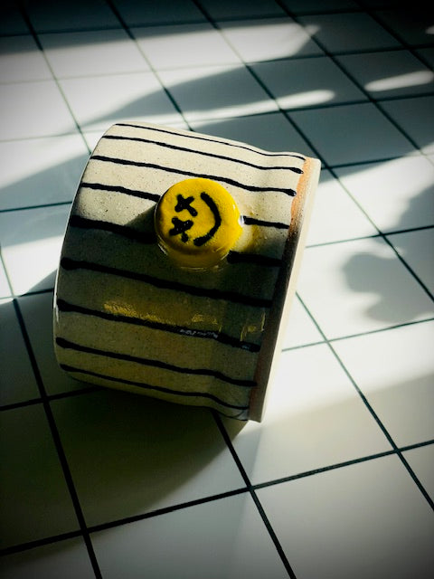 Stripe Smile Cup