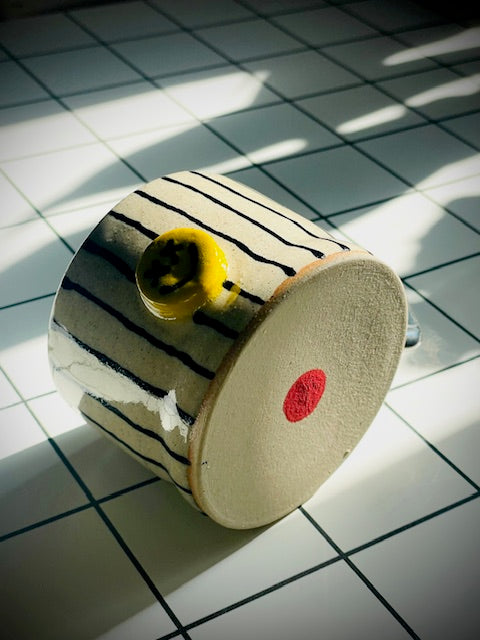 Stripe Smile Cup