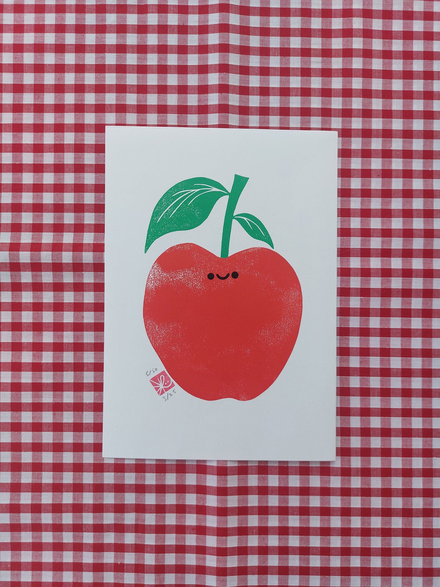 Apple With Face
