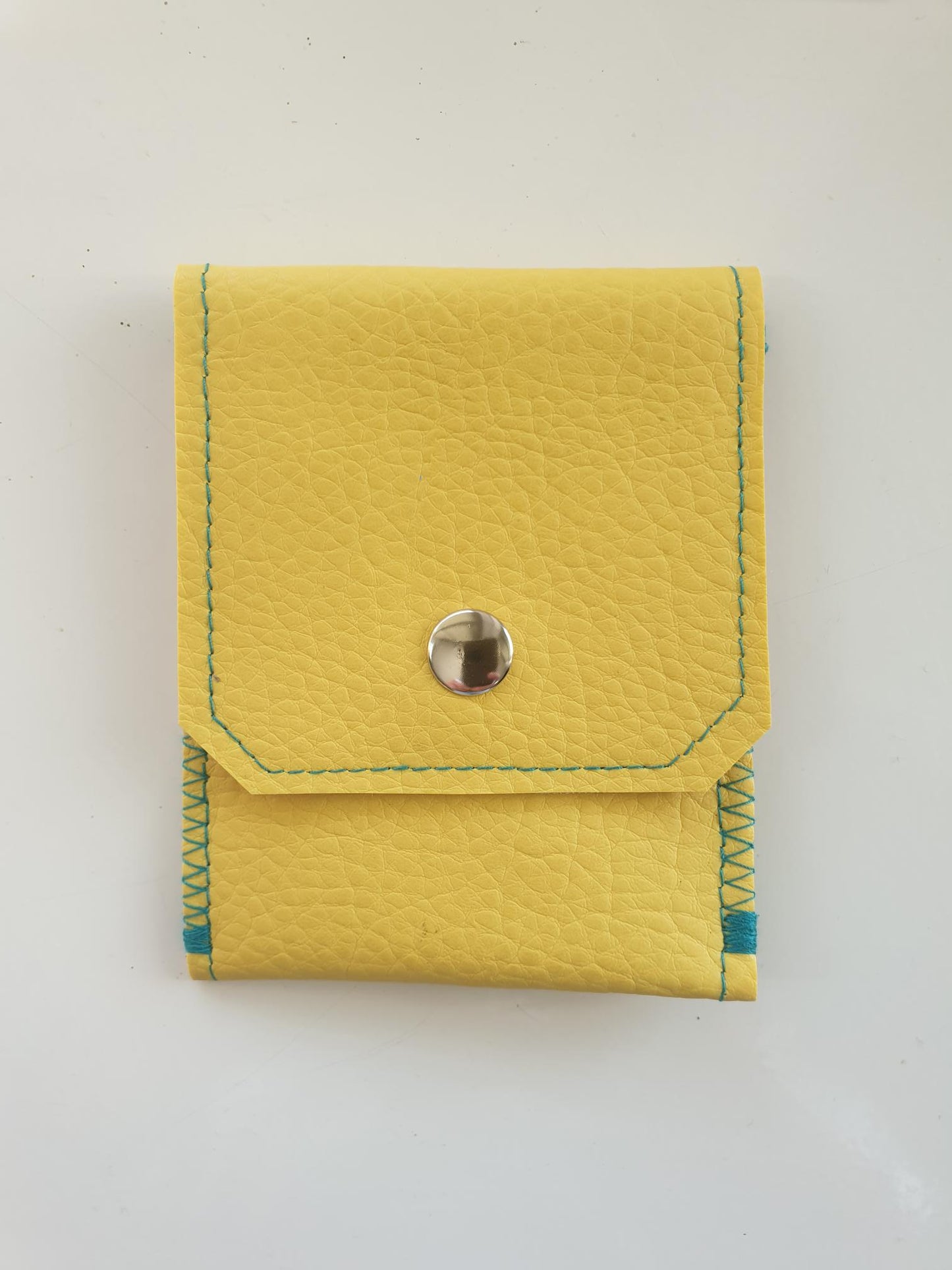 Faux Leather Card Purse