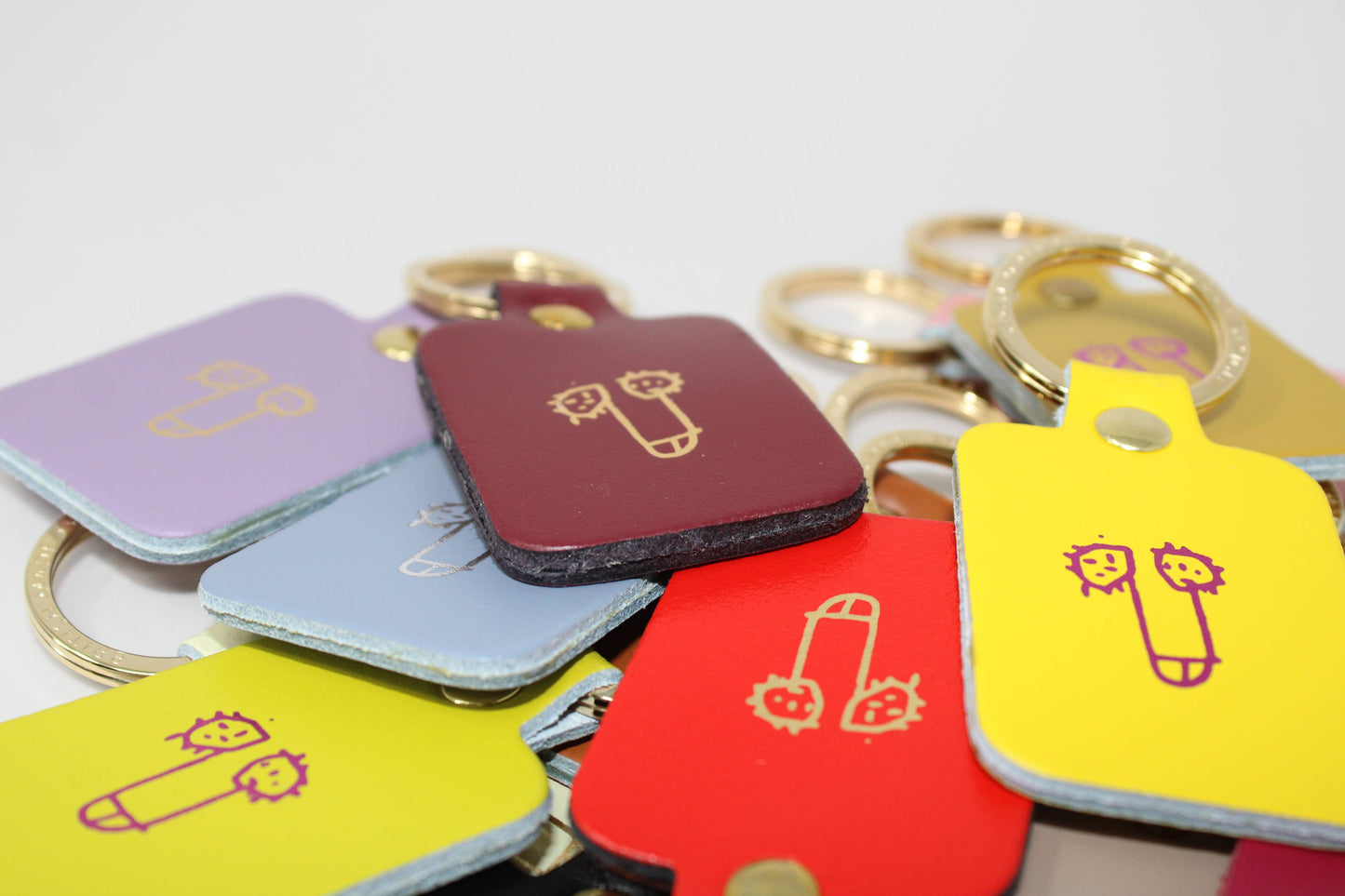 Willy Leather Key Fob-Neighbourhood Store