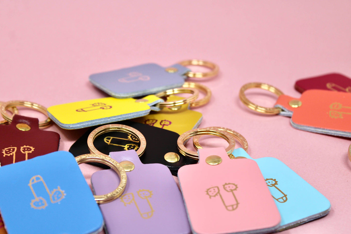 Willy Leather Key Fob-Neighbourhood Store