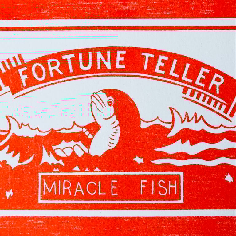 Miracle Fish - Riso Print-Neighbourhood Store