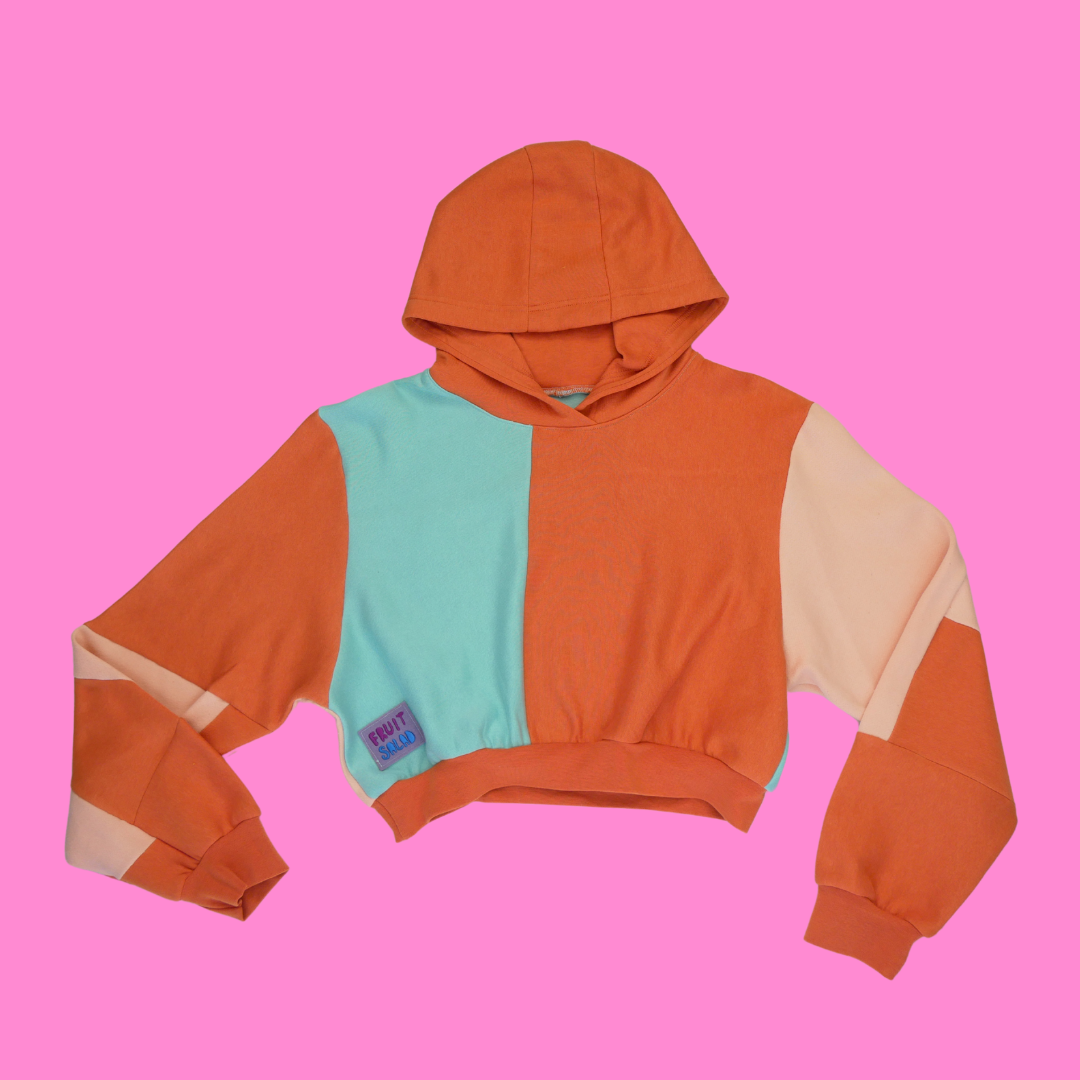 Sunset Cropped Hoodie