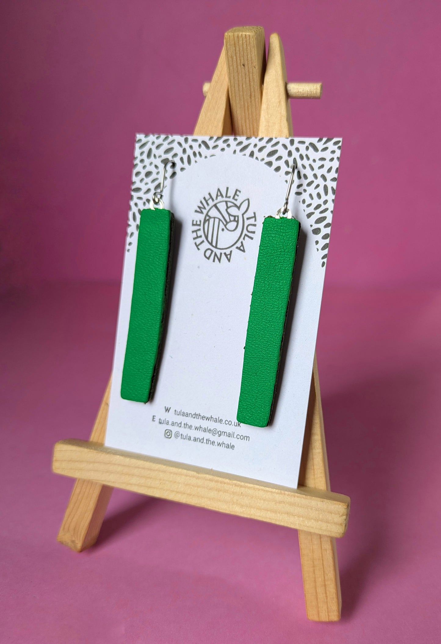 Matchstick Earrings - Emerald