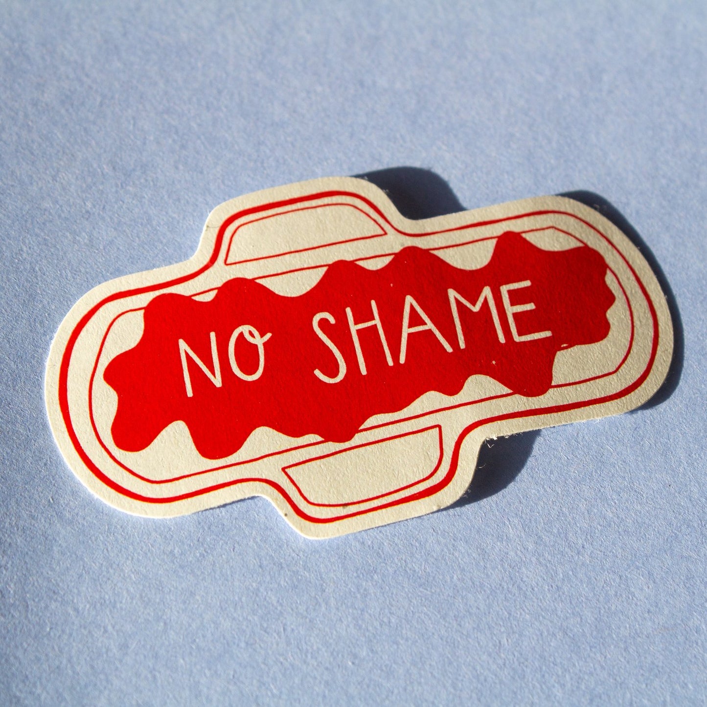No Shame Period Sticker