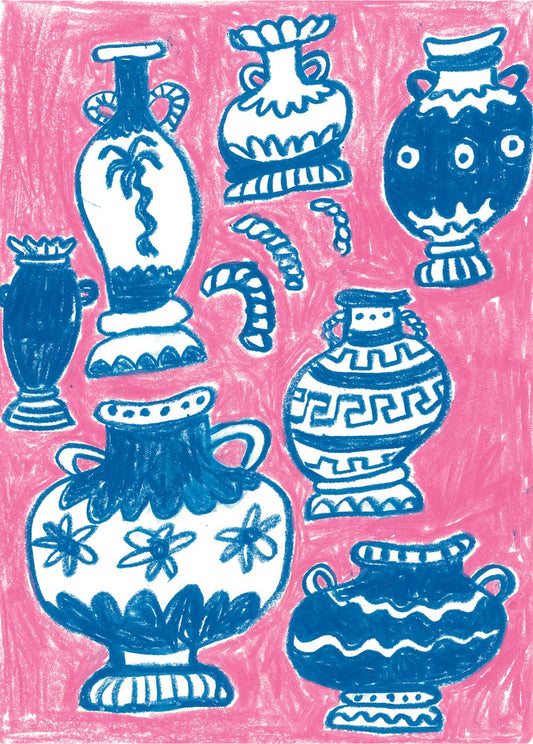 Vases Postcard