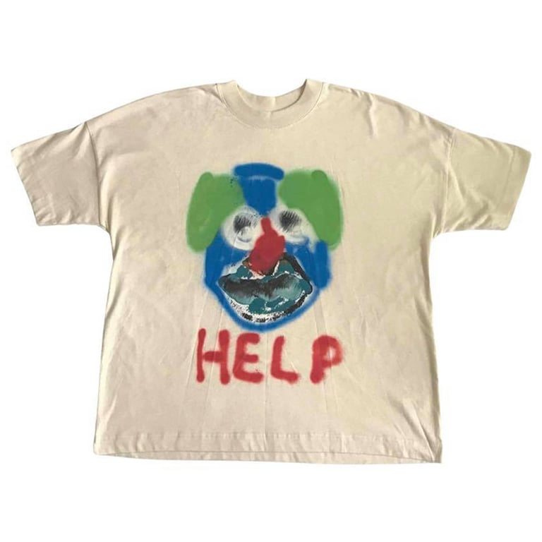 HELP' Skater style T-shirt-Neighbourhood Store