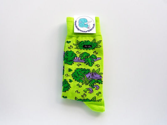 Raptor Socks - Lime Green