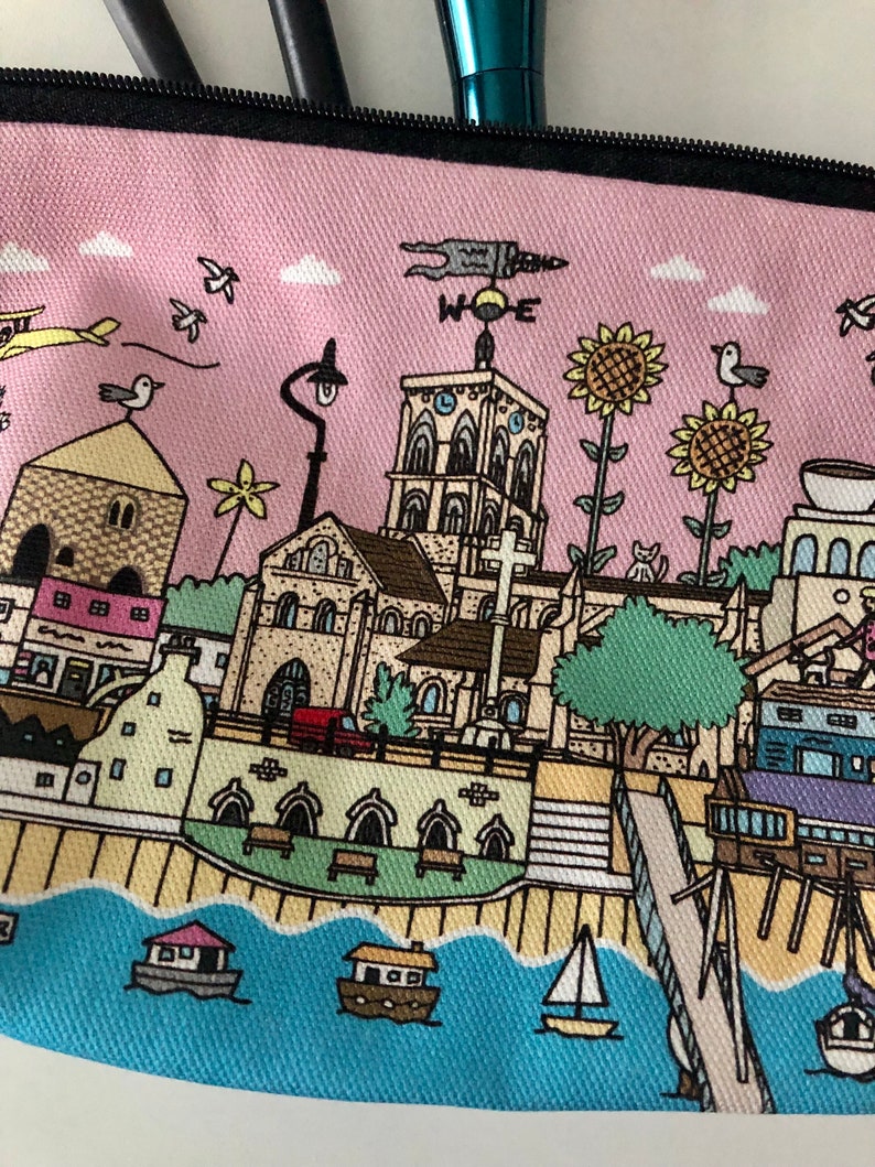 Shoreham-by-Sea Makeup Bag-Neighbourhood Store