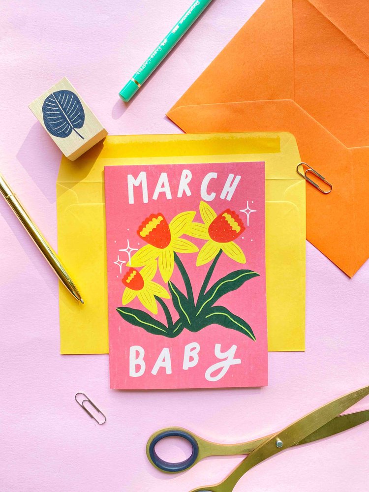 New Baby Card - One For Each Month-Neighbourhood Store