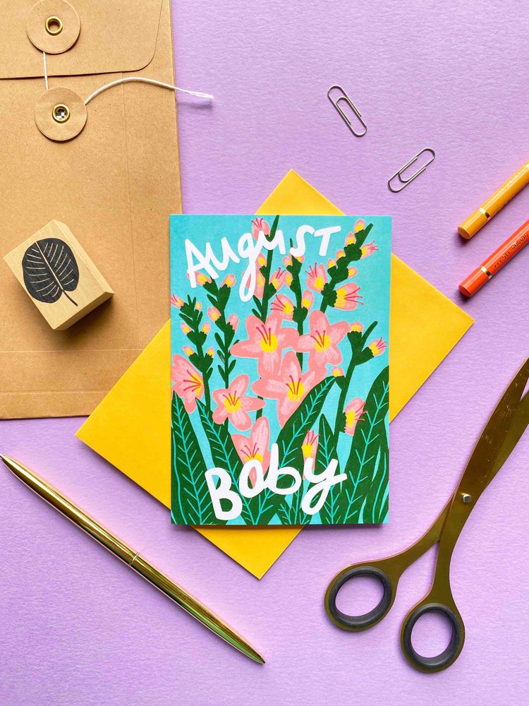 New Baby Card - One For Each Month-Neighbourhood Store