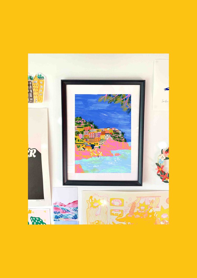 Amalfi Coast Art Print