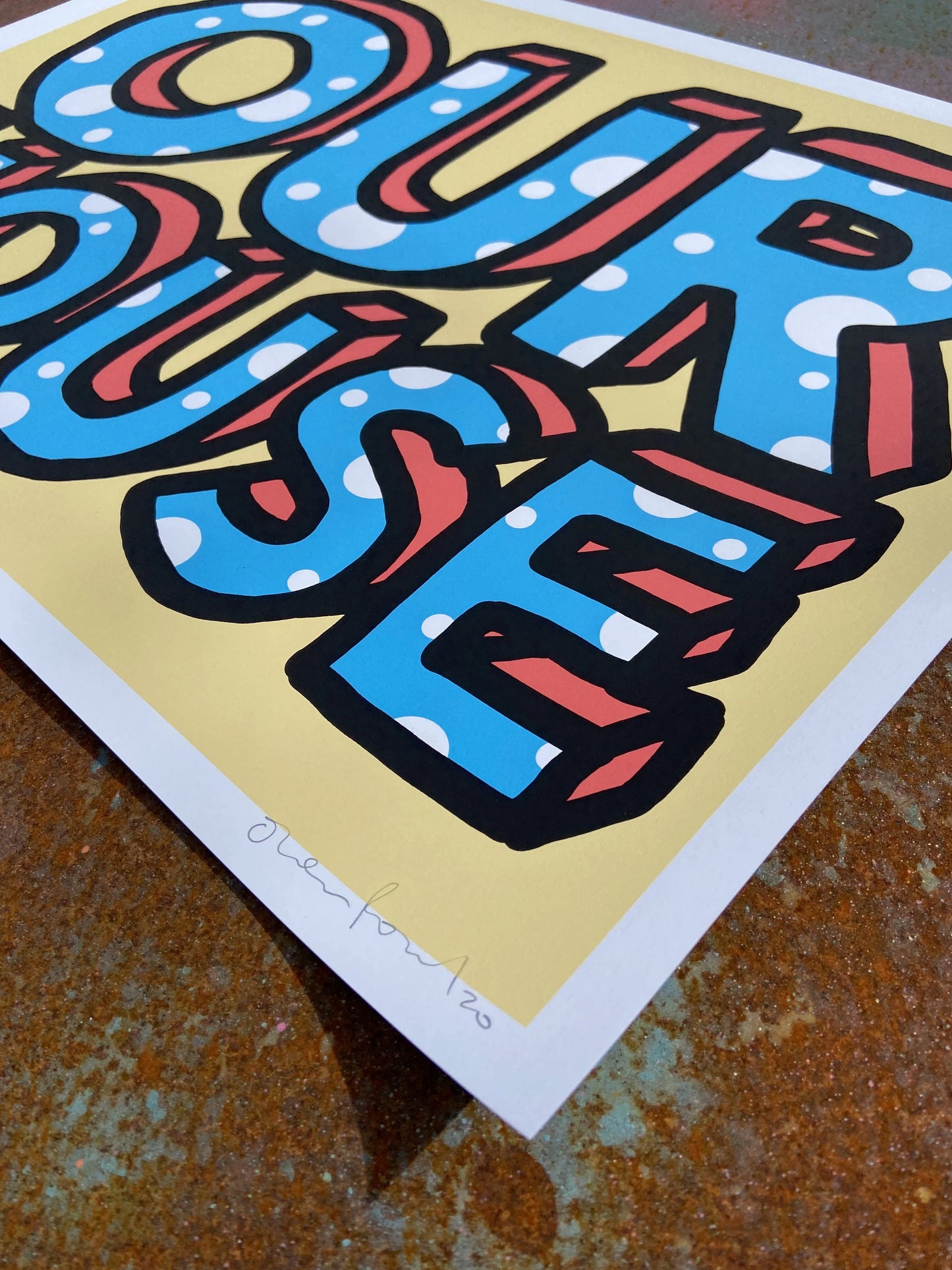Our House - Handpulled Screenprint-Neighbourhood Store