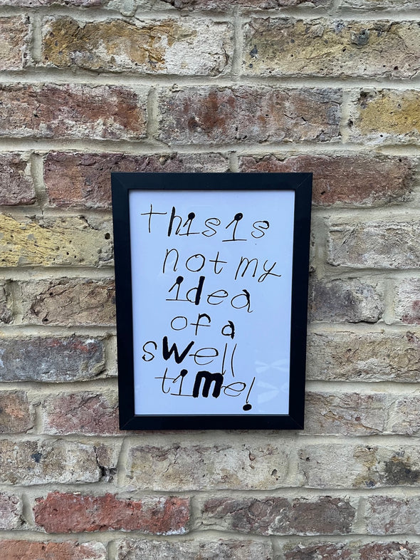 This is not my idea of a swell time!-Neighbourhood Store