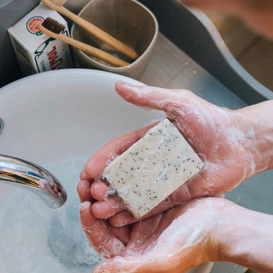 Lavender & Litsea with Poppy Seeds Soap