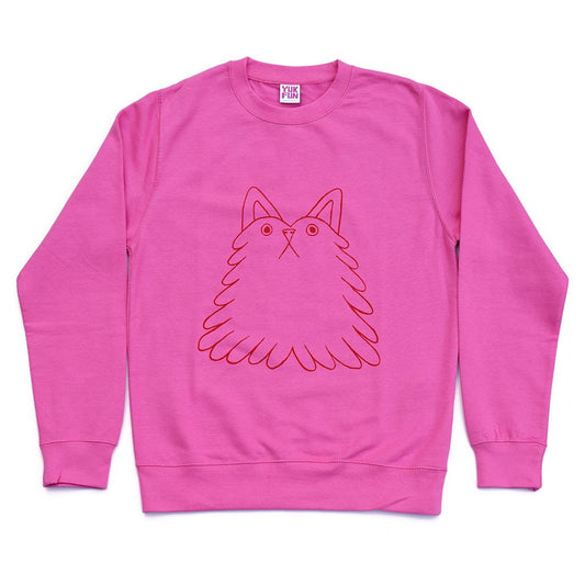 Fluff Buddy sweatshirt (pink) YUK FUN