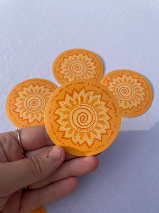 Sun sticker-Neighbourhood Store