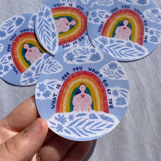 Wont go by you sticker-Neighbourhood Store