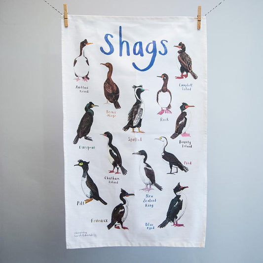Shags Tea Towel-Neighbourhood Store