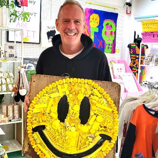 Norman Cook Acid Smiley Face at Neighbourhood Store