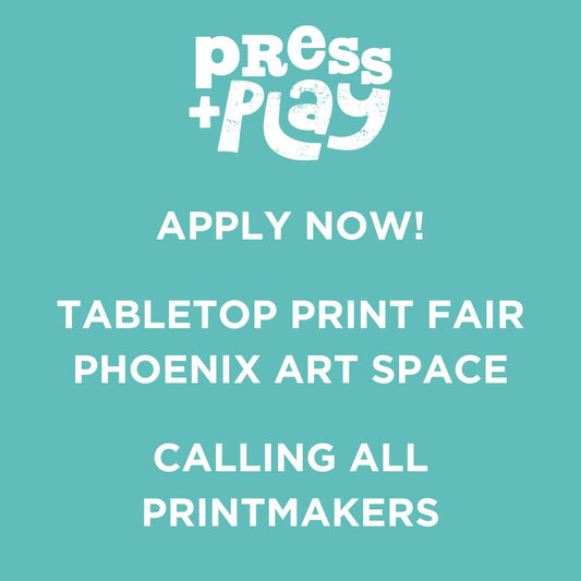 Open Call for Printmakers: Tabletop Print Fair @ Phoenix Art Space, Brighton