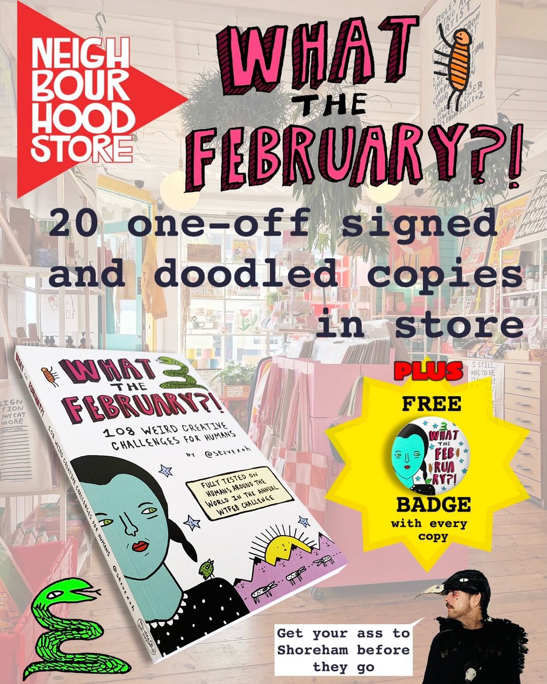 WHAT THE FEBRUARY?! WTFEB x NEIGHBOURHOOD STORE FEBRUARY TREAT⁠