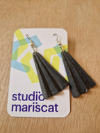 Fan earrings