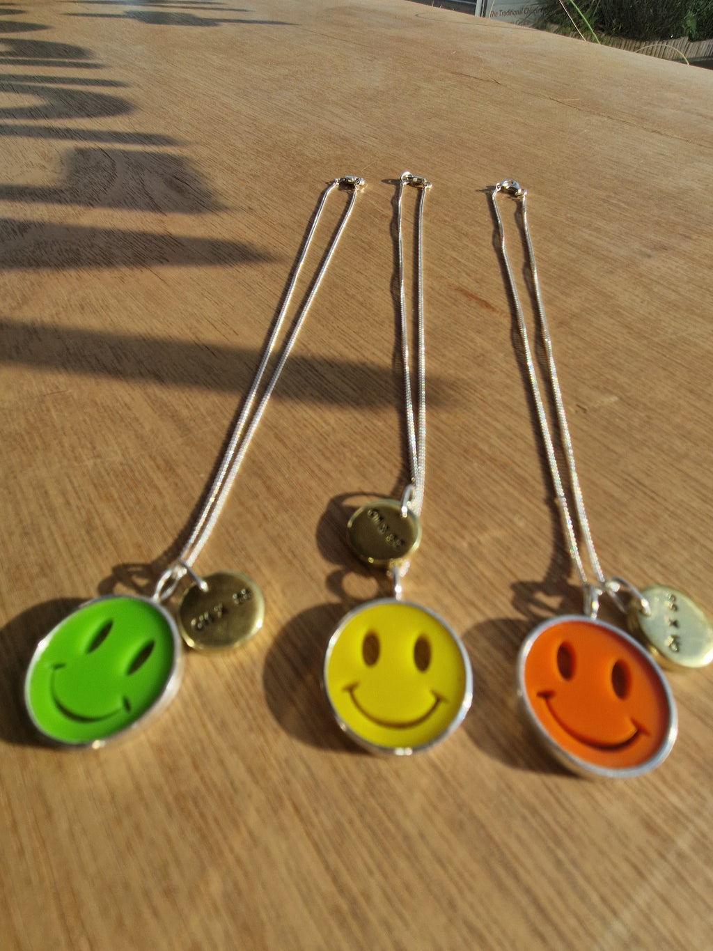 Curly Mark X Silver Spur - Neon Necklaces
