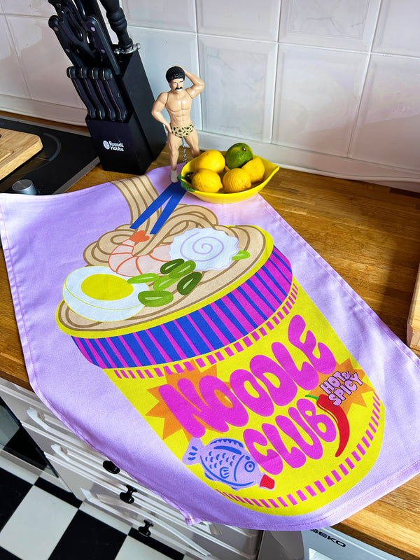 Noodle Club Tea Towel