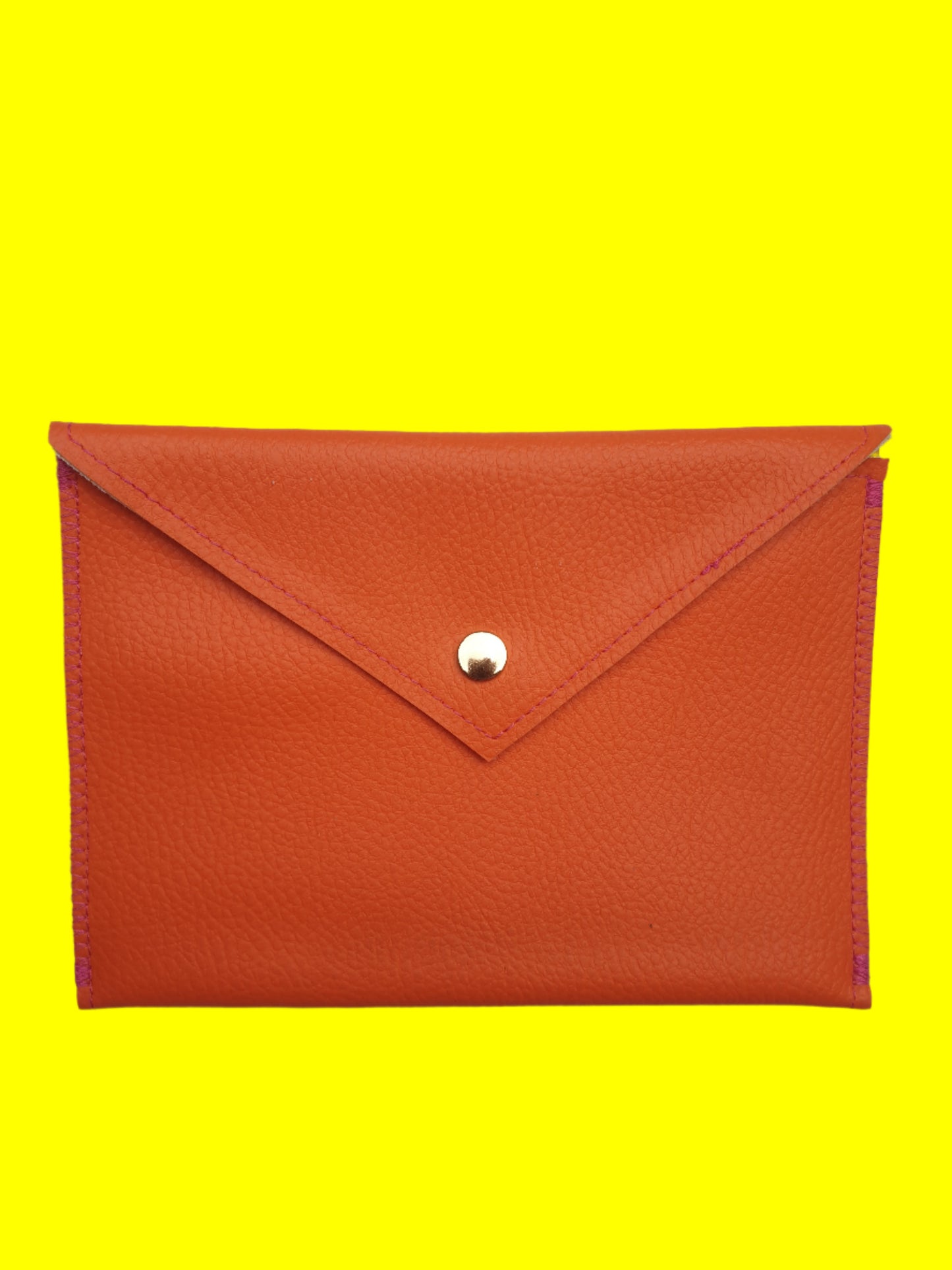 Faux Leather Mini Clutch