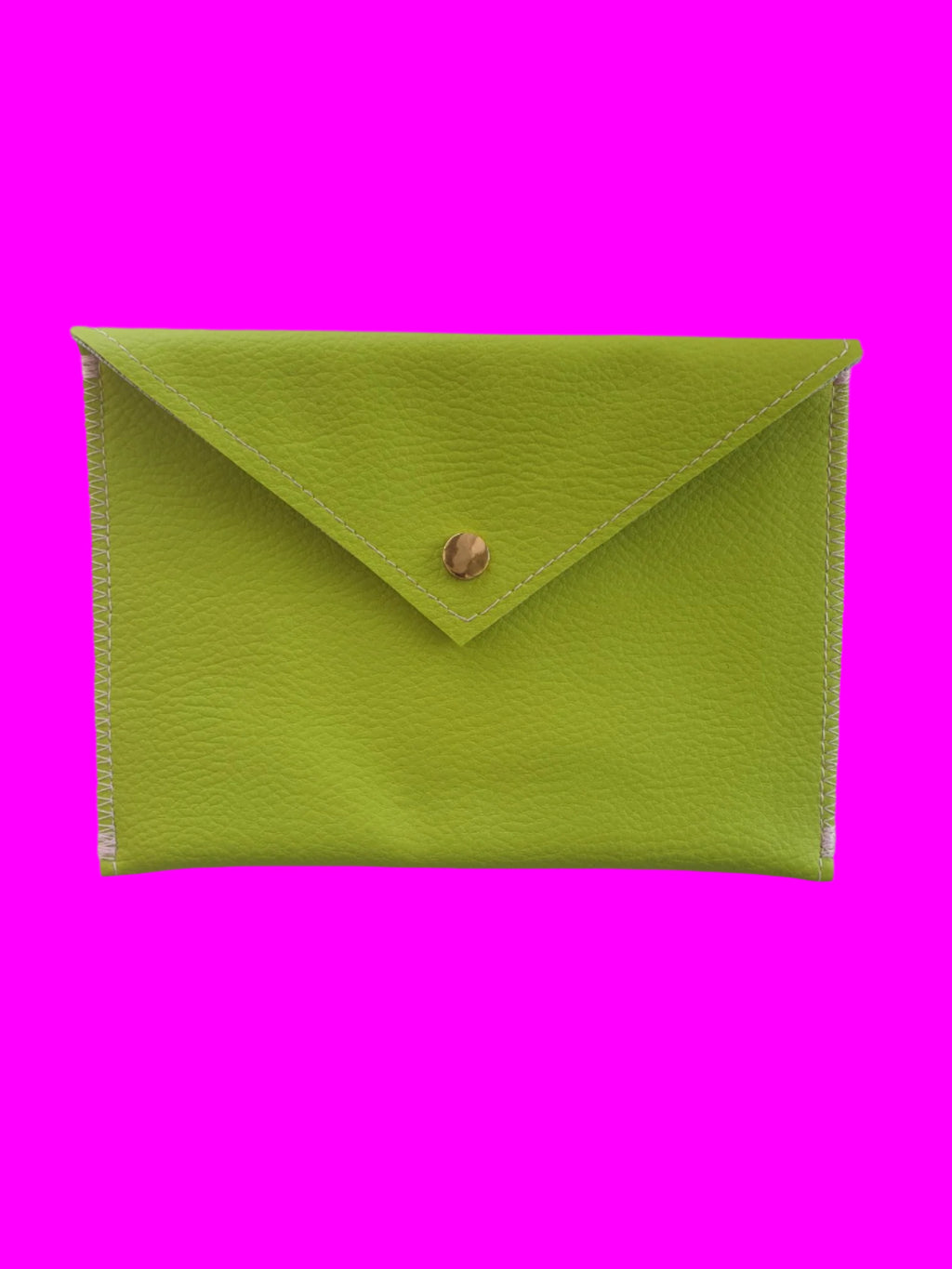 Faux Leather Mini Clutch