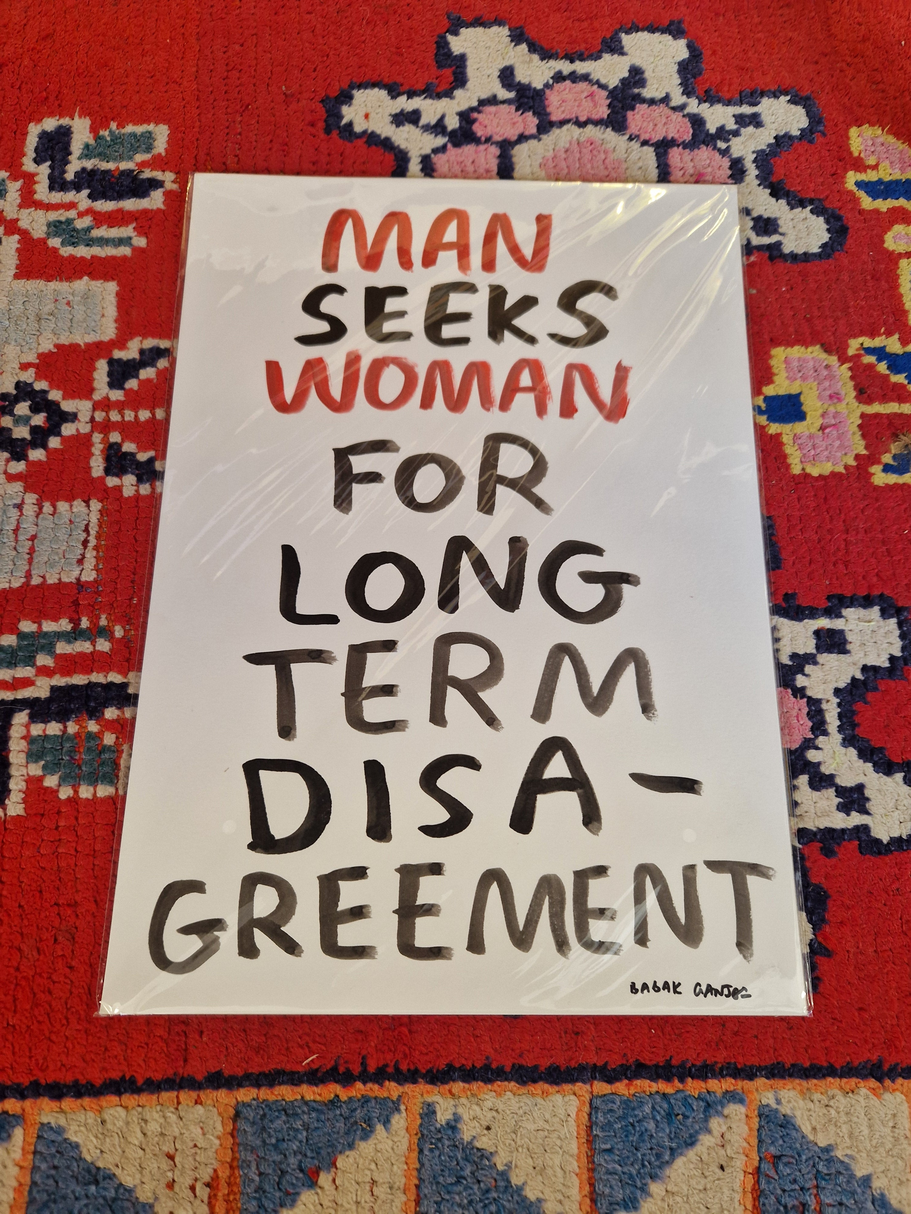 MAN SEEKS WOMAN     FILM IDEA | ORIGINAL