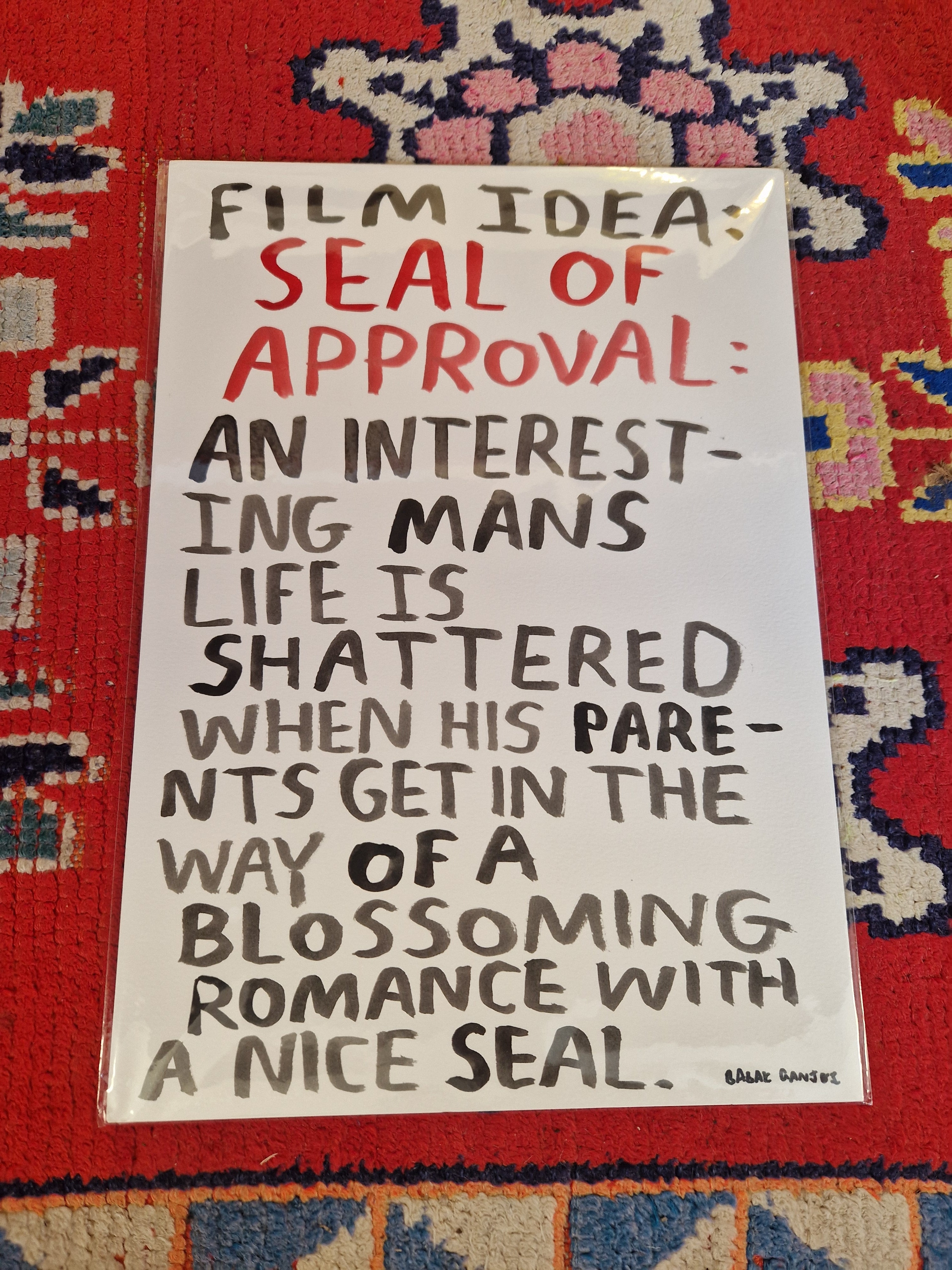 SEAL OF APPROVAL     FILM IDEA | ORIGINAL