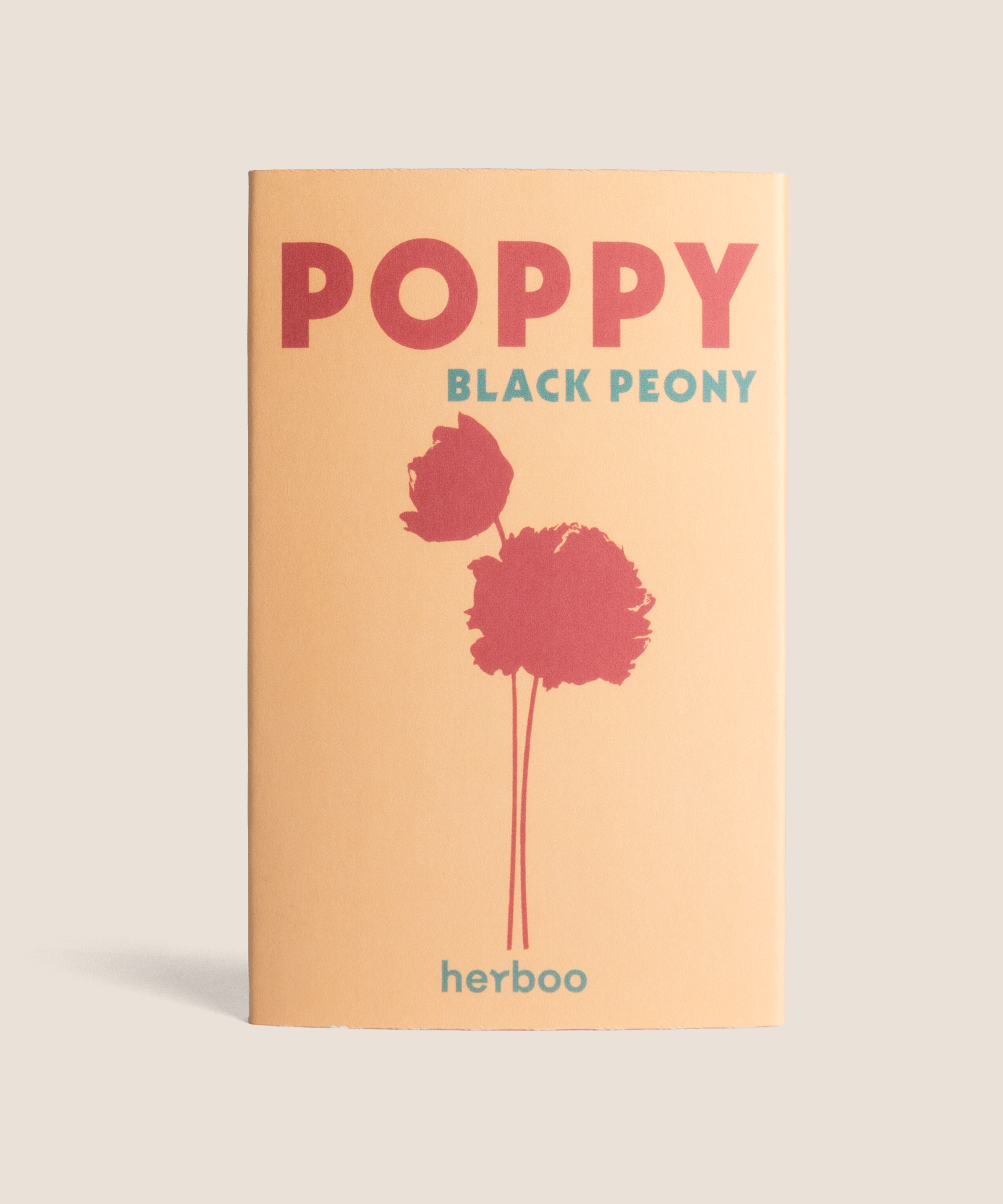 Poppy 'Black Peony' Seeds