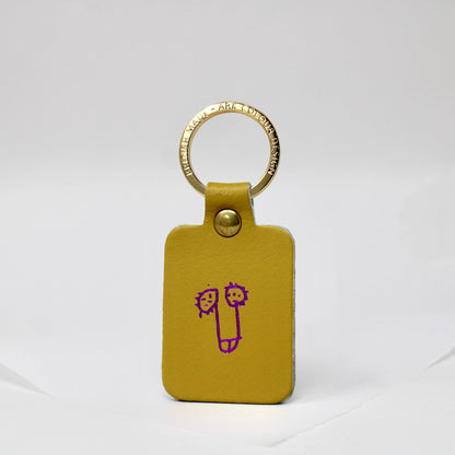 Willy Leather Key Fob-Neighbourhood Store 