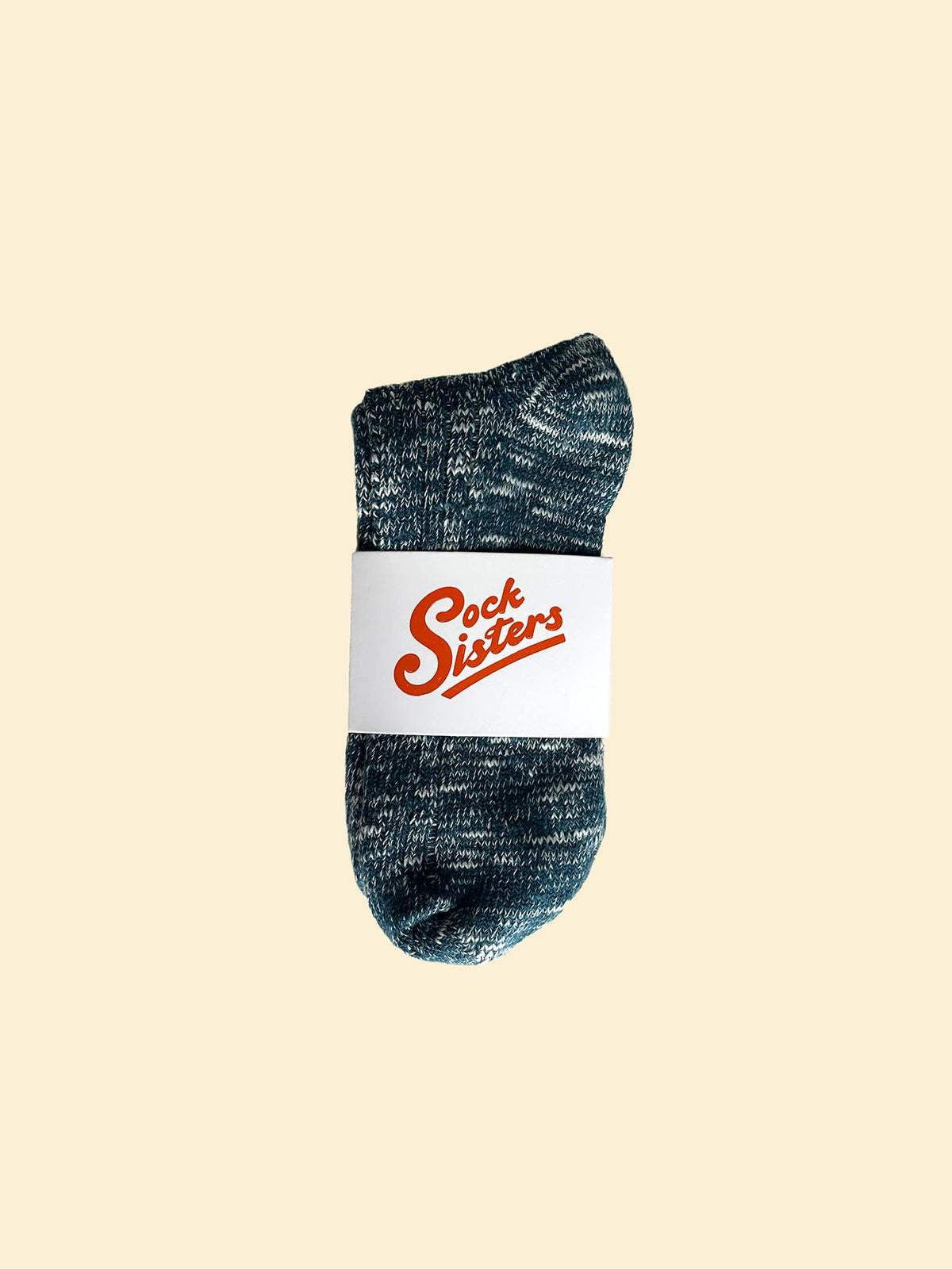 Blue Chunky Knit Socks