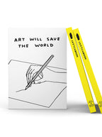 Art Will Save The World Sketch Book