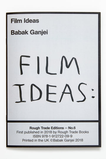 FILM IDEAS - Rough Trade Editions No. 6