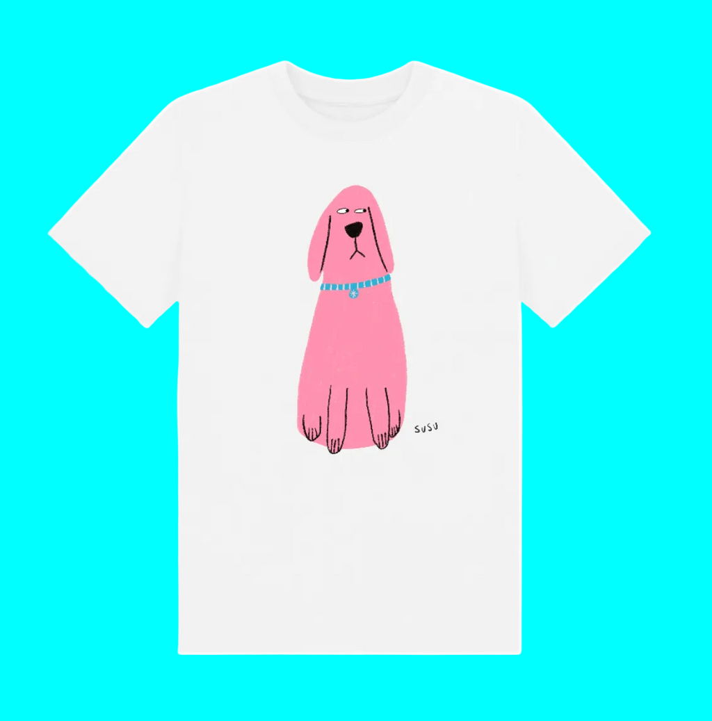 Pink Pup Kids Tee