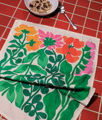 Wildflower Regeneration Tea Towel by Liv Lee