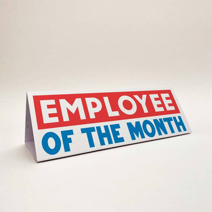 Office Space Three-Sided Desk Sign