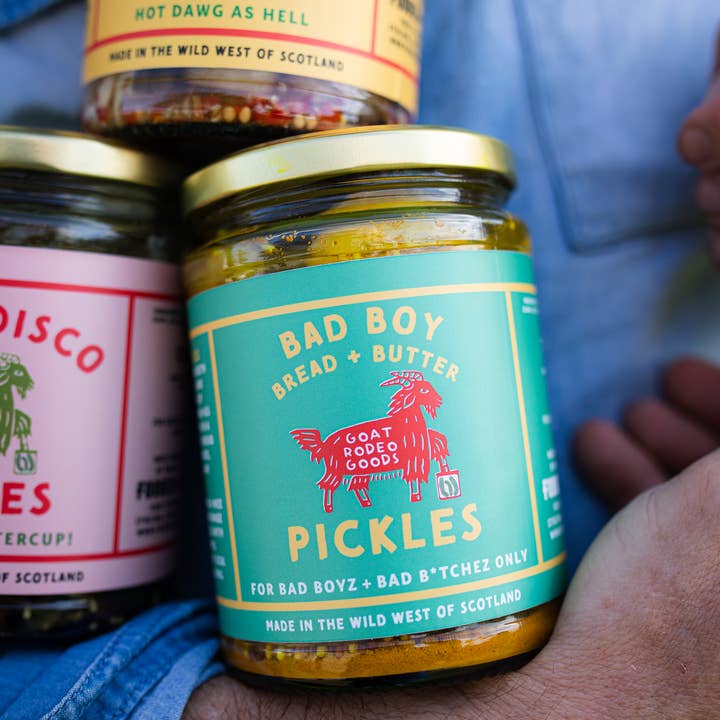 Bad Boy Bread + Butter Pickles