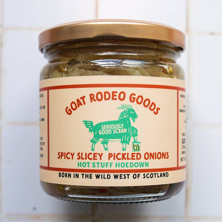Spicy Slicey Pickled Onions