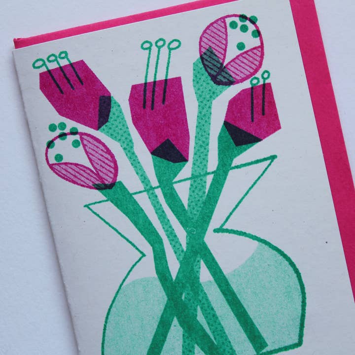 Flowers Mini Card