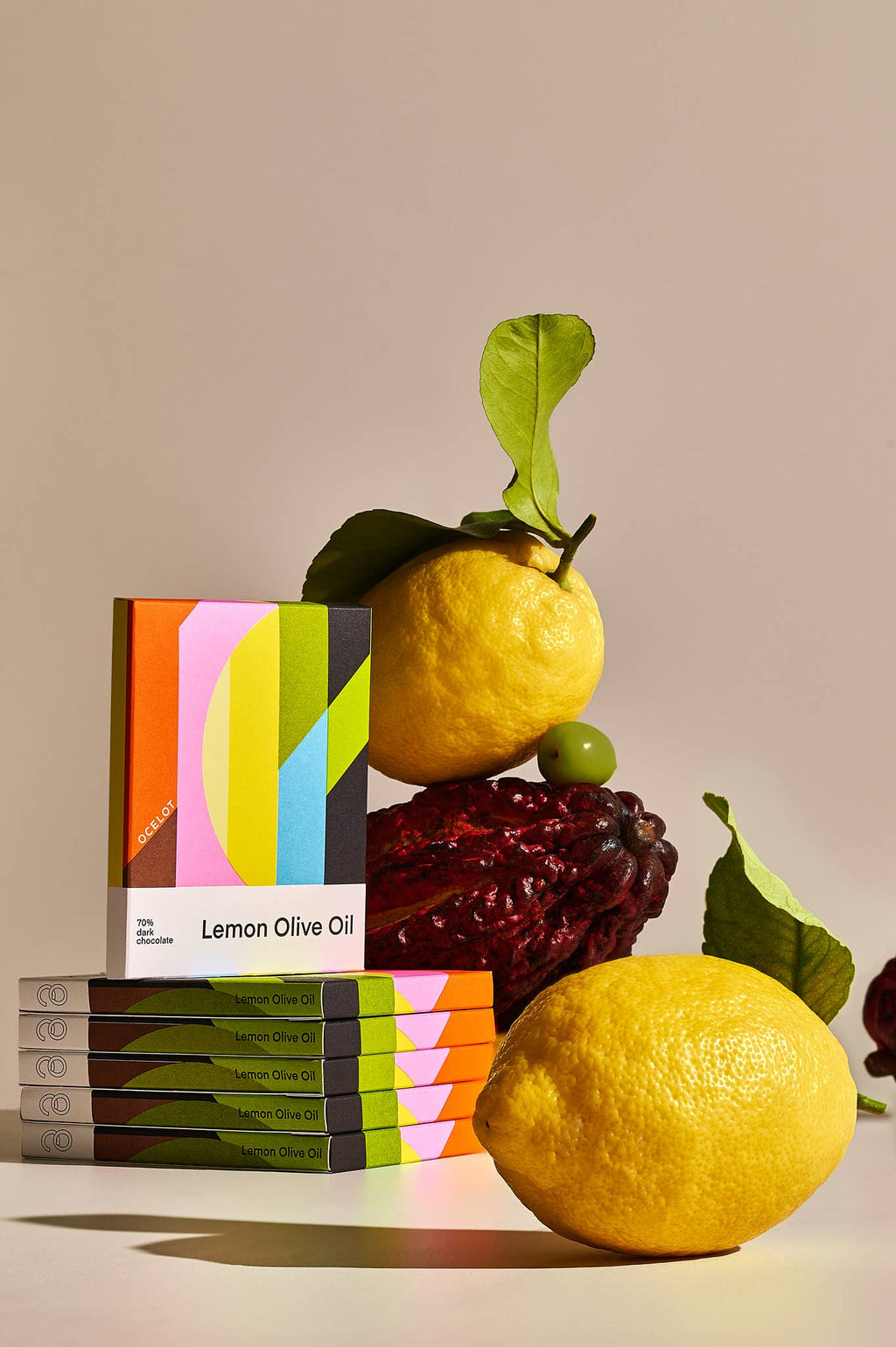 Lemon Olive Oil - Organic 70% Dark Chocolate