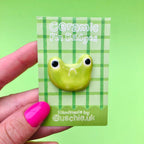 Froggo Ceramic Pins