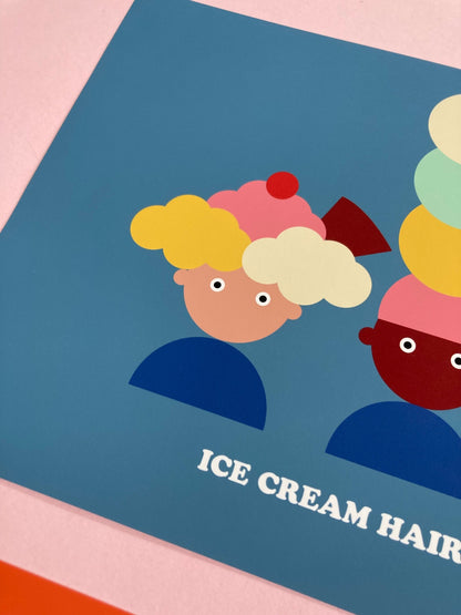 Ice Cream Hair Dos