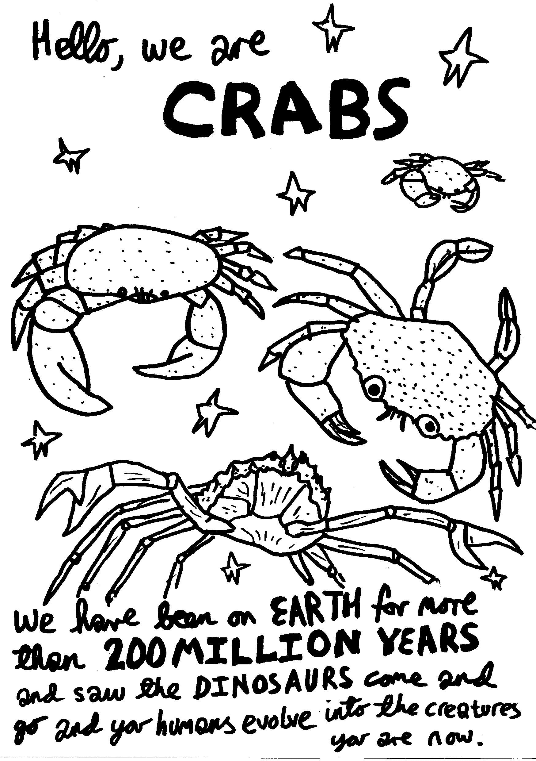 Hello, We Are Crabs Card