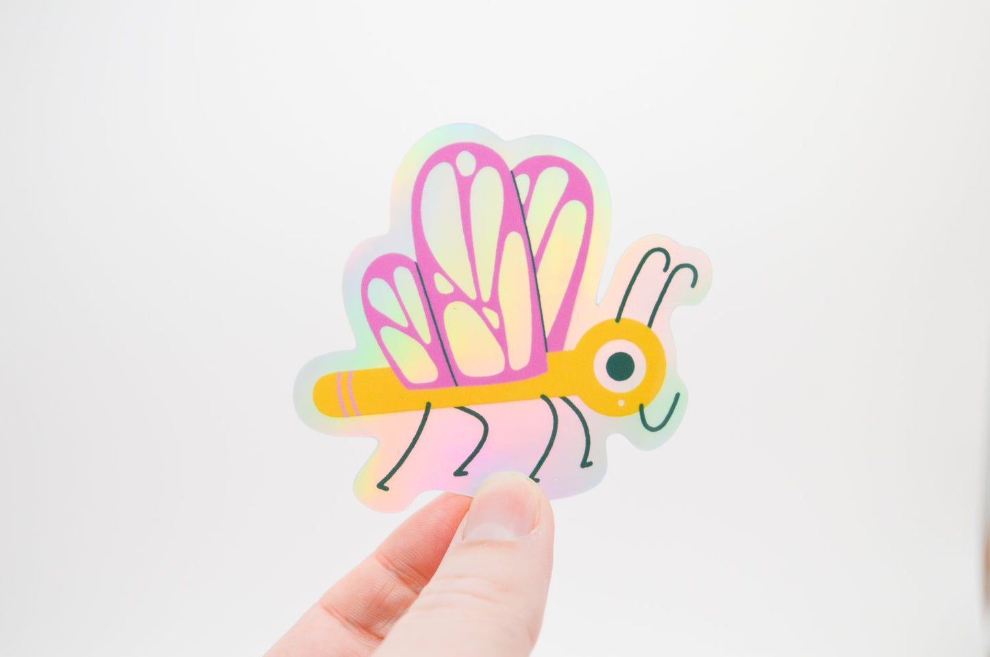 Butterfly Holographic Sticker